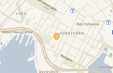 Kart med med nål på restauranten