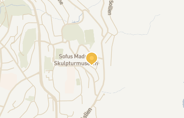 Kart med med nål på restauranten