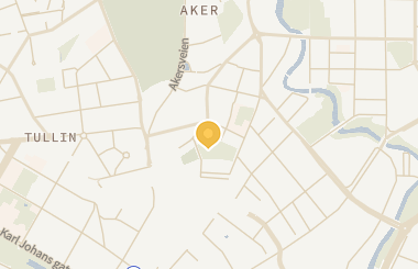 Kart med med nål på restauranten