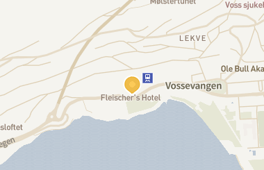 Kart med med nål på restauranten