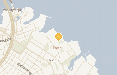 Kart med med nål på restauranten