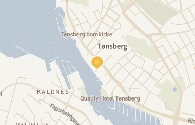 Kart med med nål på restauranten