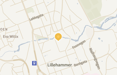 Kart med med nål på restauranten