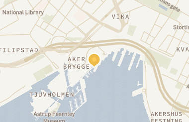 Kart med med nål på restauranten