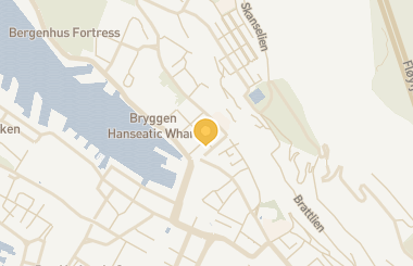 Kart med med nål på restauranten