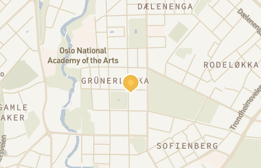 Kart med med nål på restauranten