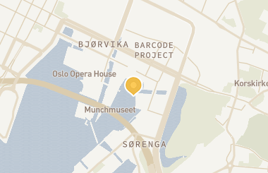 Kart med med nål på restauranten