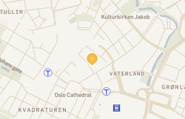 Kart med med nål på restauranten