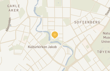 Kart med med nål på restauranten