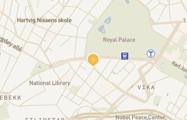 Kart med med nål på restauranten