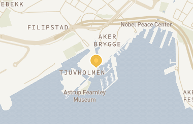 Kart med med nål på restauranten