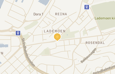 Kart med med nål på restauranten