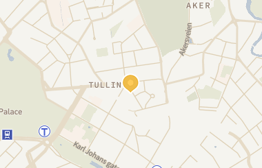 Kart med med nål på restauranten